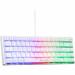 Tastiera da gioco - THE G-LAB - KEYZ-HYDROGEN-W/FR - Membrana bianca al 60%