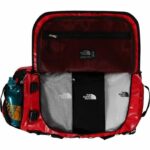 Borsa sportiva - THE NORTH FACE - Base Camp Duffel M - Rosso/Nero - L 35,5 x A 63,5 x P 35,5 cm - 71 L - immagine 2