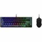 Pacchetto da gioco 2 in 1 - THE G-LAB - COMBO HYDRO - Tastiera e mouse cablati - Nero/Grigio