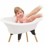 THERMOBABY VASCA KIT VASCO Bianco Mughetto: vasca + piedini + tubo di scarico - immagine 4