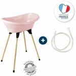 THERMOBABY VASCA KIT VASCO Rosa cipria: vasca + piedini + tubo di scarico