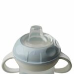 THERMOBABY Tazza a tenuta stagna + coperchio - Fiore blu - immagine 5