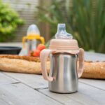Tazza didattica - THERMOBABY - Acciaio inox - 180 ml - Pesca - Ergonomica e anti-perdita - immagine 3