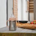 Tazza didattica - THERMOBABY - Acciaio inox - 180 ml - Pesca - Ergonomica e anti-perdita - immagine 4