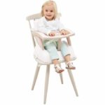 THERMOBABY YEEHOP Seggiolino per bambini 2 in 1 - 6-18 mesi - Cinture di sicurezza a 3 punti - Tablet rimovibile - Marron icé - immagine 2