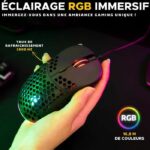 Mouse da gioco cablato - The G-Lab - KULT-OXYGEN - RGB - 12800 DPI - Nero - immagine 2