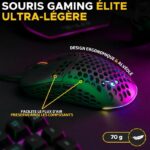 Mouse da gioco cablato - The G-Lab - KULT-OXYGEN - RGB - 12800 DPI - Nero - immagine 4