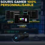 Mouse da gioco cablato - The G-Lab - KULT-OXYGEN - RGB - 12800 DPI - Nero - immagine 6