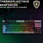 Tastiera da gioco - The G-Lab - KEYZ CAESIUM - RGB - Nero e grigio - TKL - immagine 6