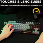 Tastiera da gioco - The G-Lab - KEYZ CAESIUM - RGB - Grigio e nero - TKL - immagine 4