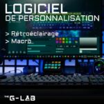 Tastiera da gioco di cablaggio L'interruttore a basso profilo G -Lab - rosso - immagine 6