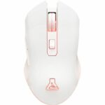 Mouse da gioco wireless - THE G-LAB - KULT HELIUM - RGB - 6400 DPI - 6 pulsanti - Bianco