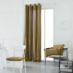 Tenda con occhielli TODAY - 140x240 cm - 100% Cotone - Bronzo - immagine 2