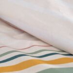 Completo letto - TODAY - Sunshine - 11.23 stampa a righe - 2 persone - 220 x 240 cm - 100% cotone 57 fili - immagine 3