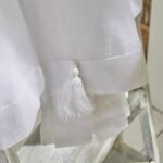 Tenda - TODAY - CHARME - Gambe Chalk Slub - 140 x 240 cm - immagine 3