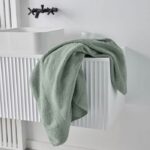 TODAY Essential - Set 10 Asciugamani 50x90 cm 100% Cotone, colore Celadon - immagine 3