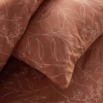 Completo letto - TODAY Crazy - Stampa floreale - 2 persone - 220 x 240 cm - Arancione - immagine 4