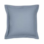 Pillowcase oggi essenziale - 63 x 63+5 cm - 100% uni cotone - denim