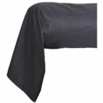 Taie de bocin teday essenziale - 45 x 185 cm - 100% United Cotton - Carbone - immagine 4