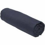Lenzuolo con angoli - TODAY - 180 x 200 cm + 30 cm - Cotone - Blu navy biologico - immagine 3
