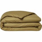 Completo letto - TODAY - 220 x 240 cm - Cotone biologico - Bronzo - 2 federe incluse - immagine 3