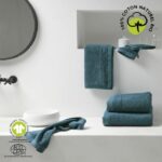 Telo da bagno maxi - TODAY - 90 x 150 cm - Cotone - Pavone biologico - immagine 2