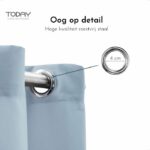 Tenda con occhielli - 140x240 - denim - oggi stistica - 356011 - immagine 2