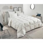 TOISON D'OR - Piumino caldo Daisy (300 g/m²) - 220x240 cm - Piuma e piumino - 2 persone - Bianco
