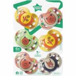 Ciucci - TOMMEE TIPPEE - FUN - 6-18 mesi - Set da 6 - Forma ortodontica simmetrica - Silicone senza BPA - immagine 2