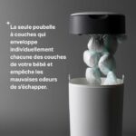 Contenitore per pannolini Twist & Click Tommee Tippee - Rosa - immagine 6