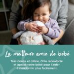 TOMME TIPPEE, lussuoso peluche con luce notturna con CrySensor, 6 suoni rilassanti, USB, lavabile in lavatrice, Ollie il gufo - immagine 3