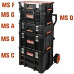 Valigia portautensili - TOOD - Impermeabile - 6 scomparti - 53x37x18 cm - immagine 5