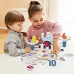 Orsetto dell'equilibrio delizioso - TOP LUMINOSO - Cupcakes - Vassoi dell'equilibrio - Equilibrio - Numeri - Conteggio - immagine 5