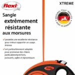 Guinzaglio TRIXIE flexi XTREME - Taglia XS - 3m - Nero e arancione - immagine 4