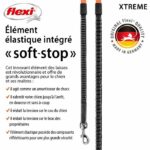 Guinzaglio TRIXIE flexi XTREME - Taglia XS - 3m - Nero e arancione - immagine 6