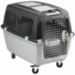 Scatola da trasporto - KERBL - Gulliver Mega - 81 x 61 x 60 cm - Grigio