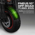 Scooter elettrico fuoristrada - URBANGLIDE - ECROSS PRO BOOST 2 - 10 - 48V - 1600 W Doppio motore - 13Ah - Autonomia 50KM - immagine 6