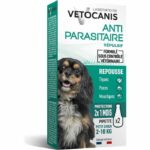 VETOCANIS 2 Pipette per pulci e zecche - Per cani di piccola taglia 2-10 kg - 2x 1 mese di protezione