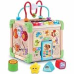 CUBO NATURA INTERATTIVO MULTI-ATTIVITÀ VTECH (GIOCATTOLO IN LEGNO CERTIFICATO FSC)