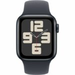 Apple Watch SE GPS - 40 mm - Cassa in alluminio Midnight - Cinturino Sport Midnight - S/M - immagine 2