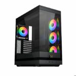 Case PC - XIGMATEK - META - Mid Tower - E-ATX - Vetro temperato - ARGB - Nero