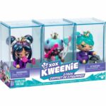 Confezione di bambole - XOX KWEENIE - Serie Fearless - 13 cm - 3 bambole incluse - Finiture uniche