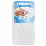 Yoopidoo - Materasso Baby Climatizzato - 60x120 cm - 1 lato estivo fresco / 1 lato invernale imbottito - Senza trattamento chimico - immagine 2