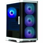 Case per PC senza alimentatore - ZALMAN M4 ARGB (Bianco) - Tower medio - Formato M-ATX