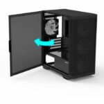 Case per PC senza alimentatore - ZALMAN M4 ARGB (Nero) - Tower medio - Formato M-ATX - immagine 4