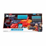 Blaster automatico - ZURU - XSHOT Crusher - Cintura da 35 dardi - Portata di 27 metri