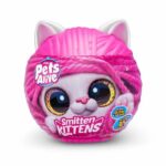 Peluche interattivi - ZURU - Smitten Kittens S1 - 8 gattini da collezionare con suoni e biberon
