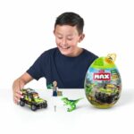 Set di costruzione - ZURU - Dino Adventure Raptor Force - 252 pezzi - Camion incluso - Istruzioni semplici - immagine 5