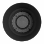 ELHO Juego de 2 maceteros redondos Greenville - Ø14xH13,4 cm y Ø16xH15,3 cm - 7 L - Negro - immagine 3