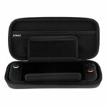 Estuche protector y de transporte - KONIX - Consola Nintendo Switch 2 - Red para guardar accesorios - 8 compartimentos para juegos - Negro